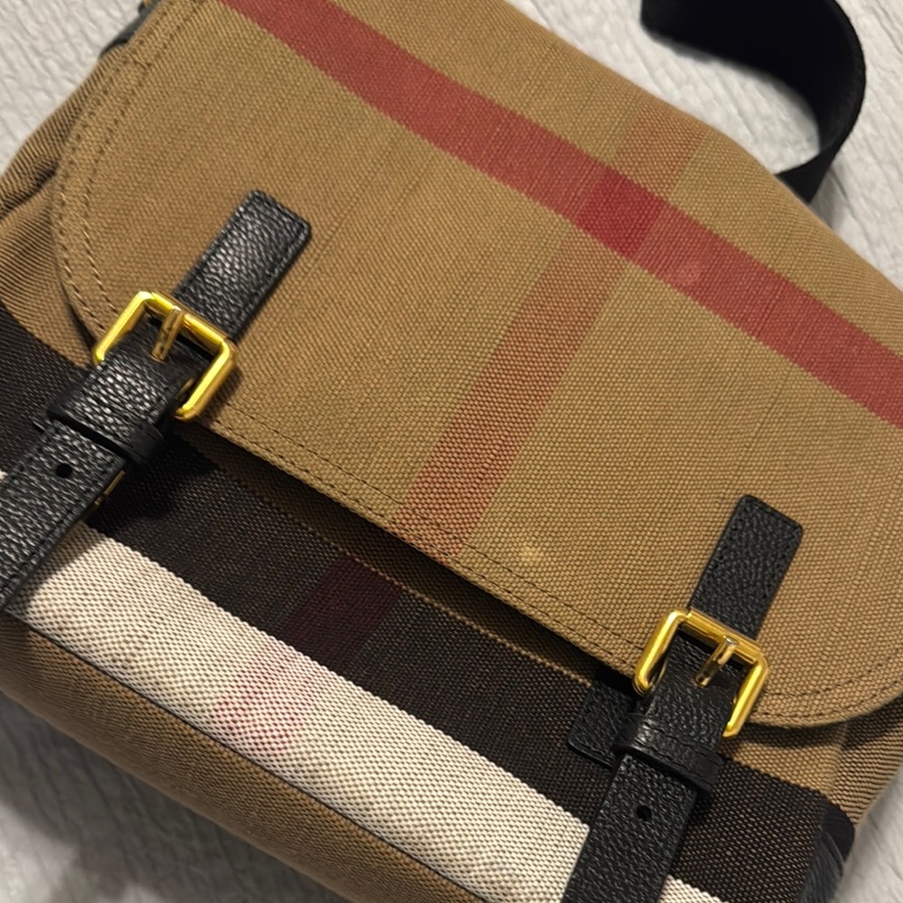 Stylish Brown and Black Men's Bag